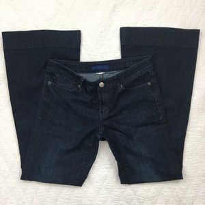 Martin + Osa Flare Jeans Dark Wash Size 27